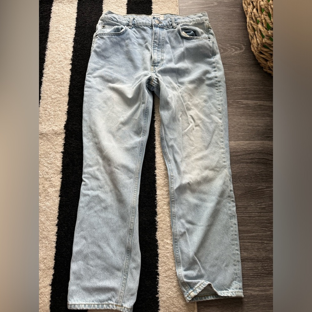 Reformation straight leg jeans size 30/10